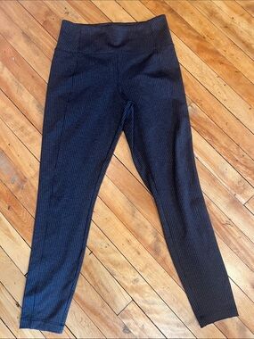 Athleta Delancey Houndstooth Tight legging in brown and Black